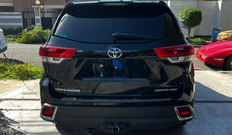 
								2019 TOYOTA HAIGHLANDER LIMITED full									