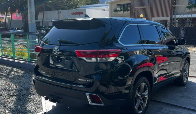 
								2019 TOYOTA HAIGHLANDER LIMITED full									