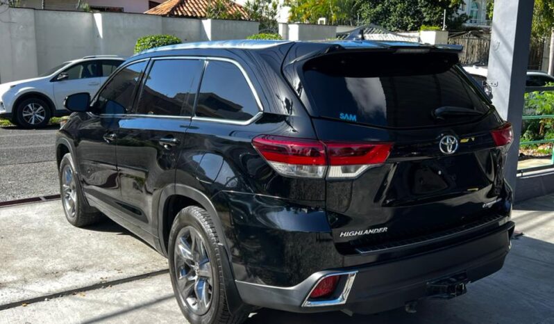 
								2019 TOYOTA HAIGHLANDER LIMITED full									